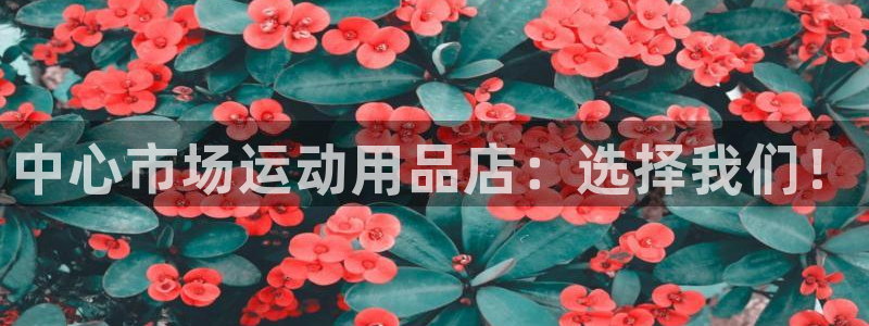 意昂体育4：中心市场运动用品店：选择我们！
